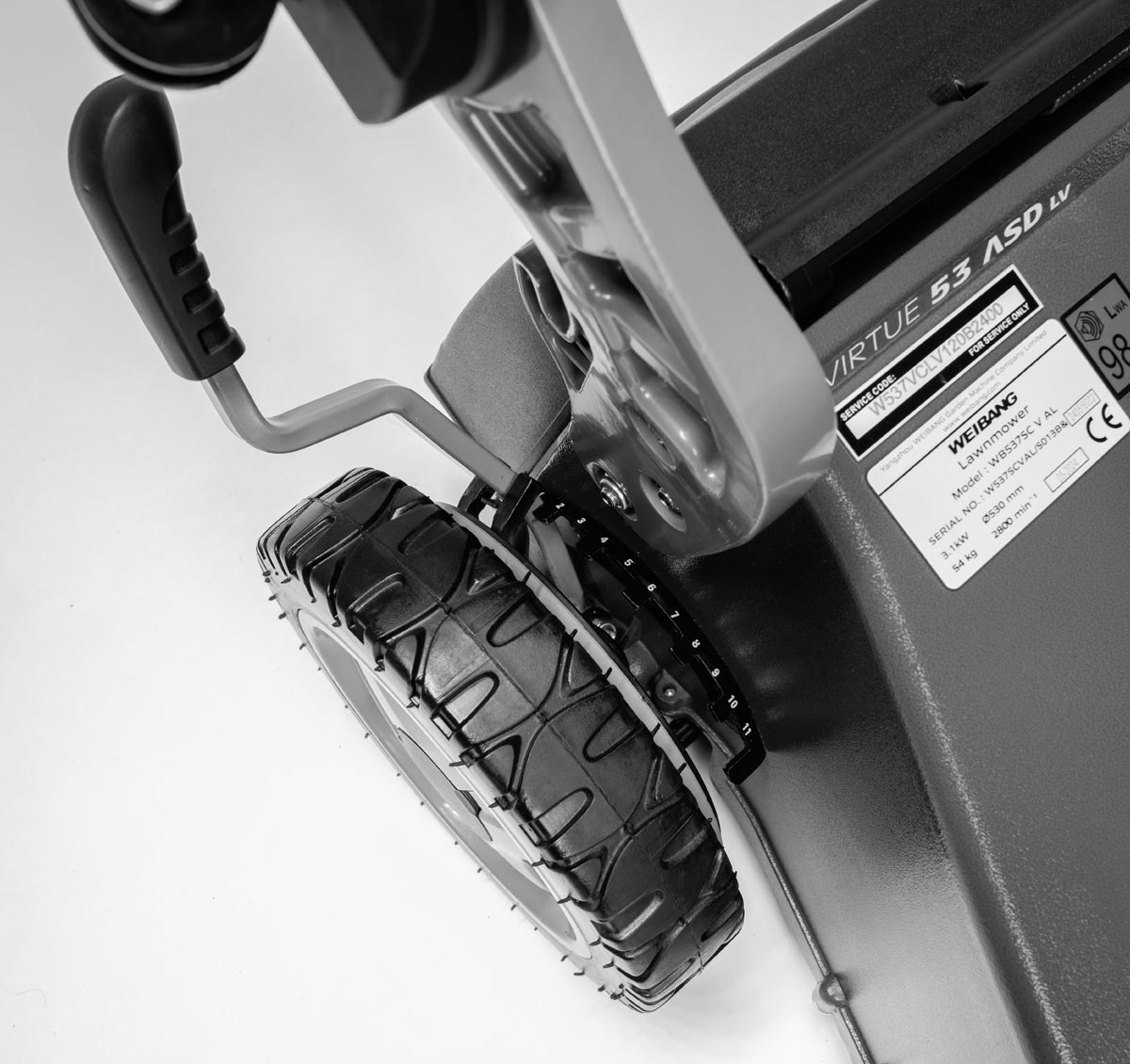 weibang asd height of cut