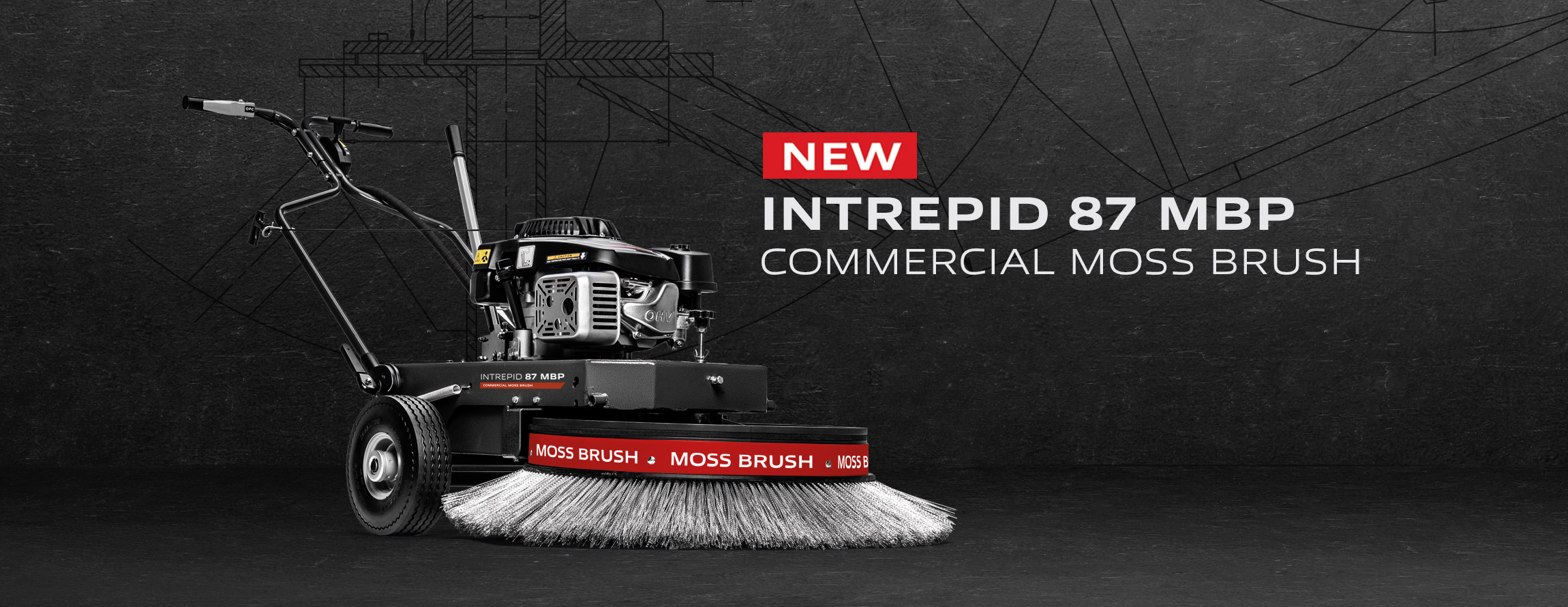 WEIBANG Intrepid 87 MBP Commercial Moss Brush News Banner